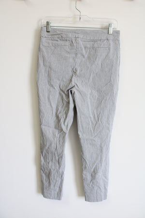 Hilary Radley Light Gray Stretch Pant | M
