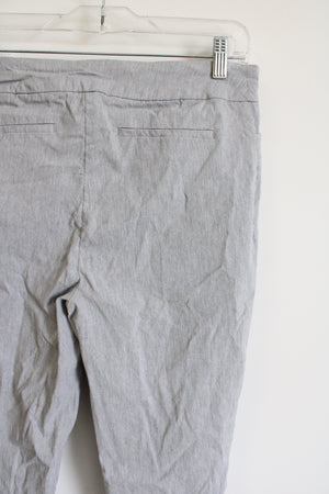 Hilary Radley Light Gray Stretch Pant | M