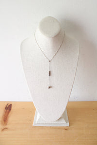 Jared Sterling Silver Beaded Dangle Pendant Necklace