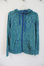 RBX Blue Green Athletic Jacket | L