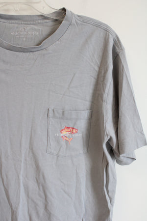 Vineyard Vines Gray Fish Graphic Tee | S