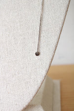 Jared Sterling Silver Beaded Dangle Pendant Necklace