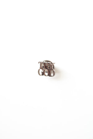 Tiffany & Co. Sterling Silver "Try God" Pin