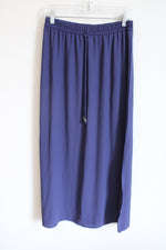 Fourteenth Place Purple Blue Midi Skirt | S