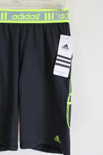 NEW Adidas Slider Black Shorts | Youth L (14/16)