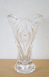 Vintage Nachtmann Bleikristall Etched Clear Glass Vase