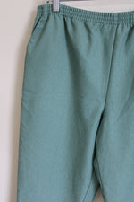 Alfred Dunner Green Pants | 14 Petite