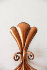 Gregorian Hand Crafted Copper Triple Wall Sconce