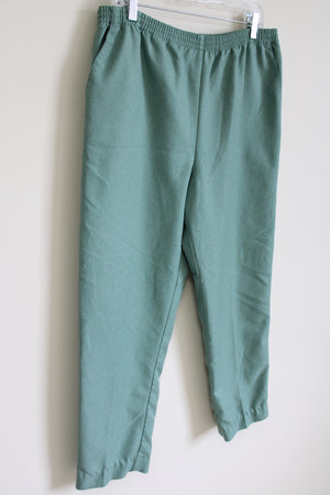 Alfred Dunner Green Pants | 14 Petite