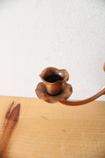 Gregorian Hand Crafted Copper Triple Wall Sconce