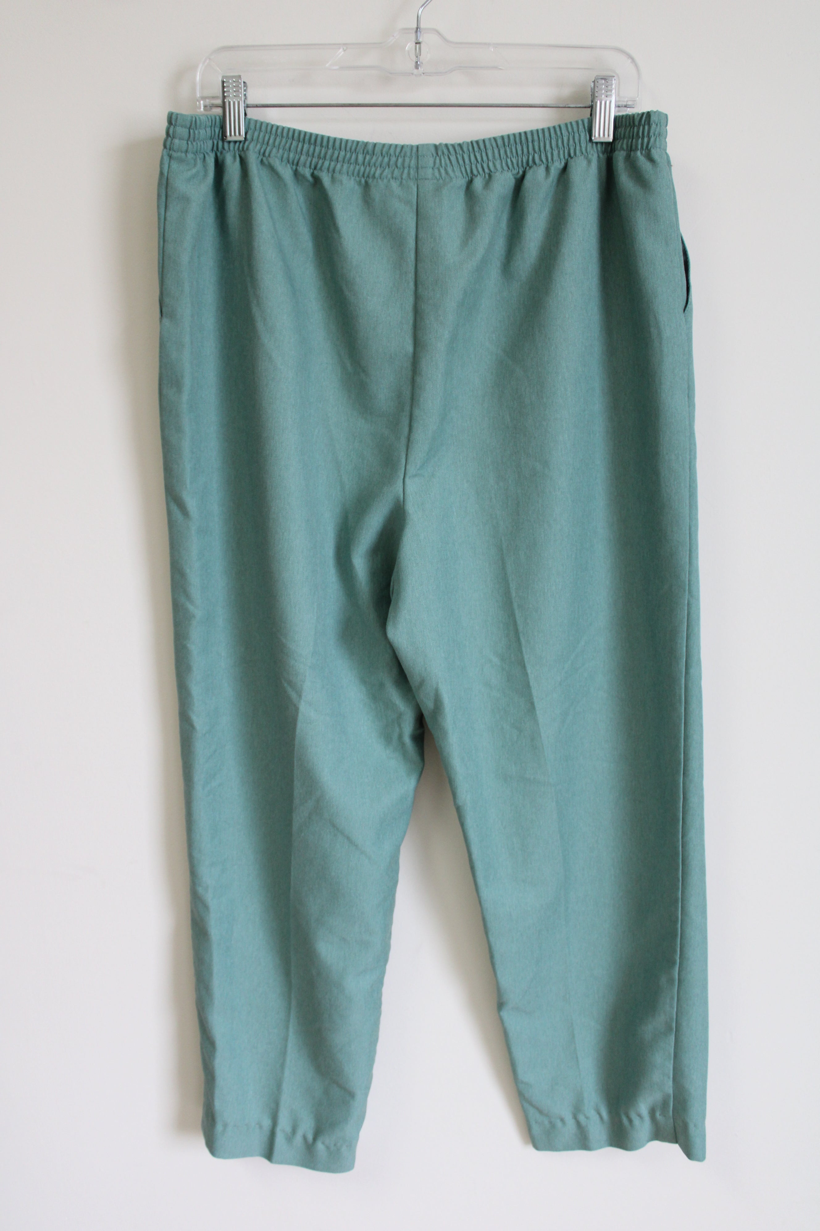 Alfred Dunner Green Pants | 14 Petite