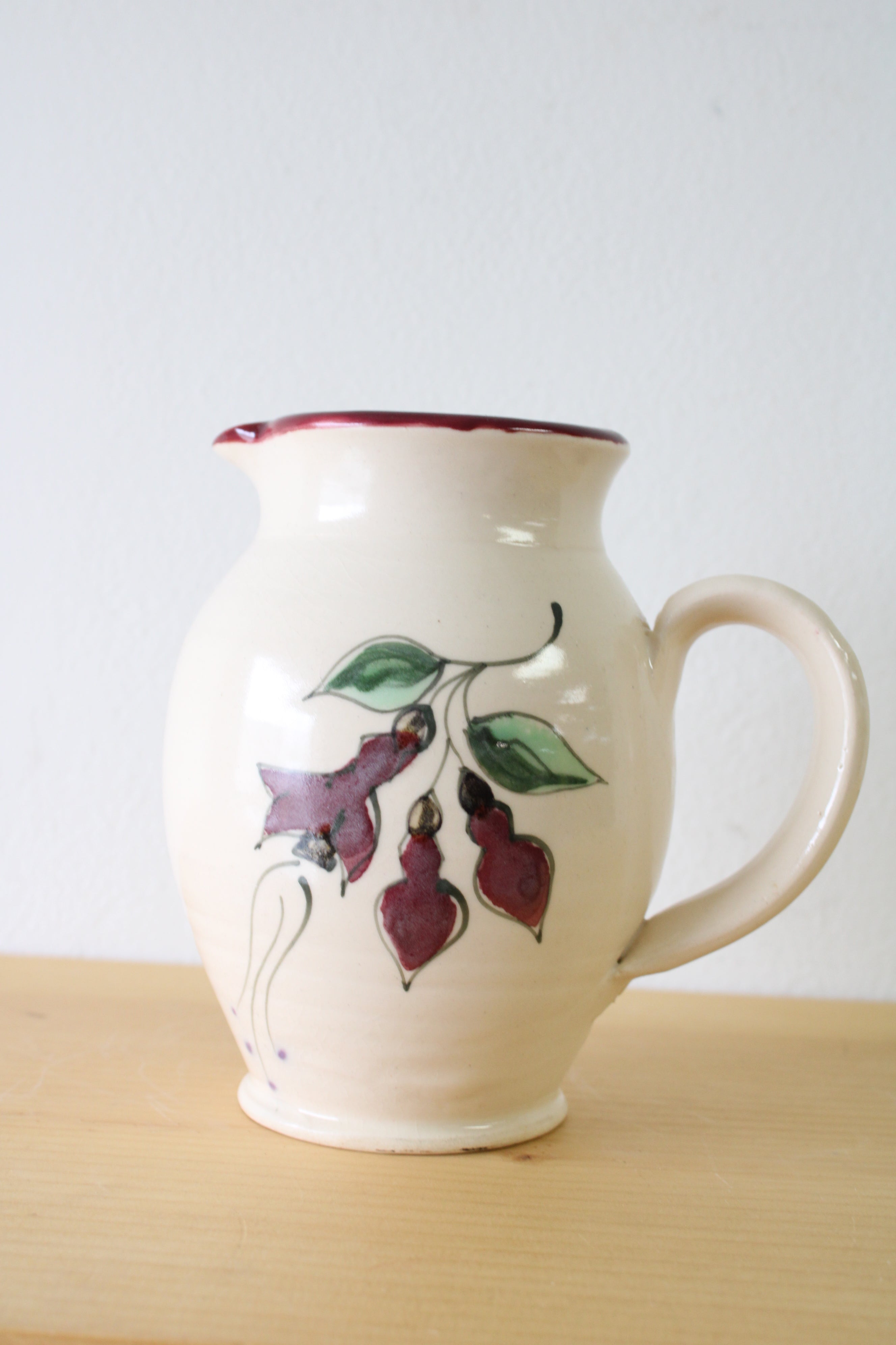 Kylemore Abbey Pottery Handmade In Ireland Pitcher