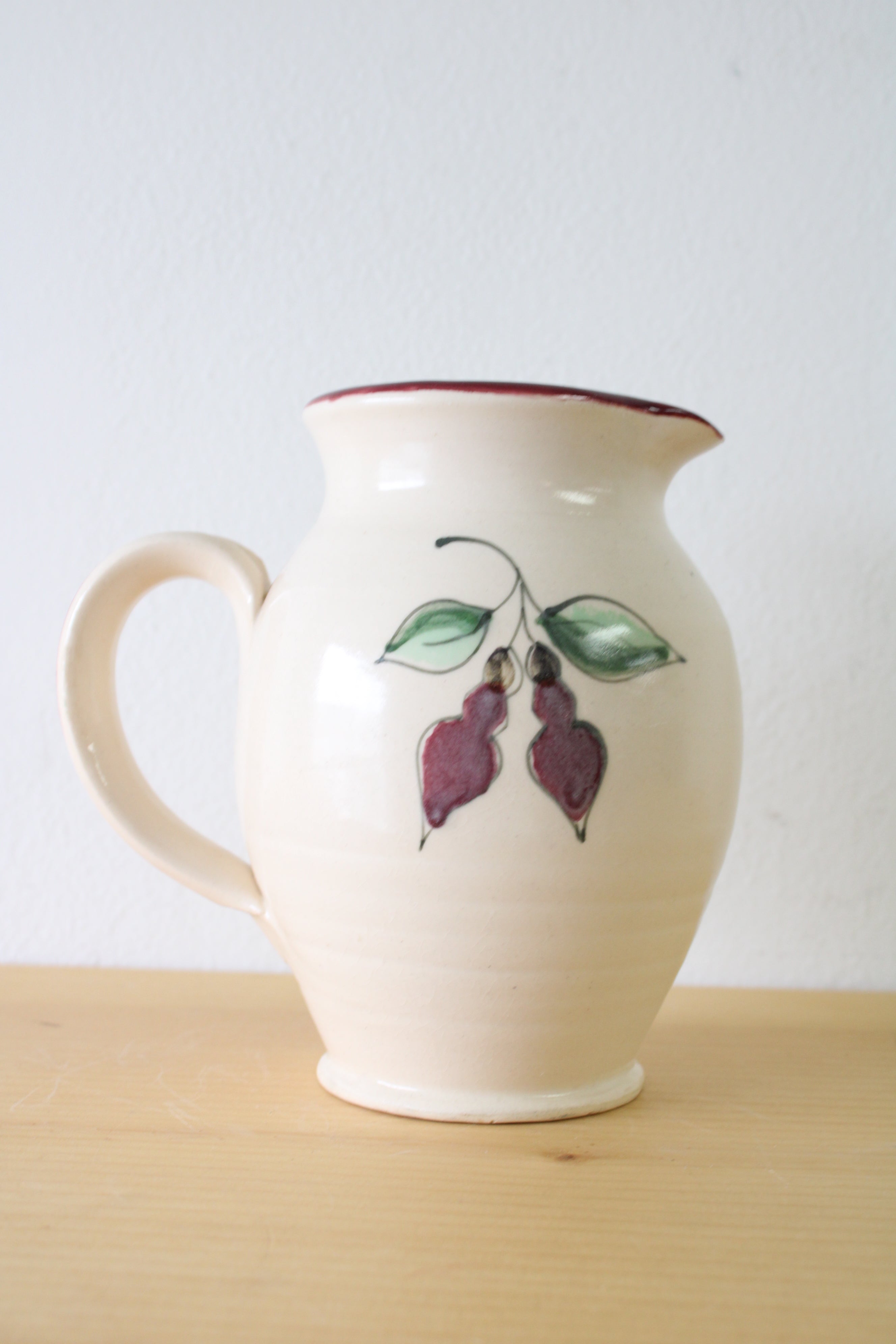 Kylemore Abbey Pottery Handmade In Ireland Pitcher