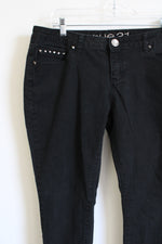 Rue 21 Black Studded Skinny Jeans | 13/14