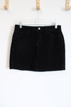 Gap Jeans Black Velour Mini Skirt | 6