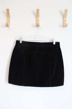 Gap Jeans Black Velour Mini Skirt | 6