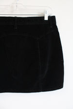 Gap Jeans Black Velour Mini Skirt | 6