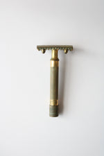 Vintage Brass Razor