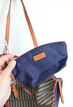 Dooney & Bourke Blue Nylon Wayfarer Tote