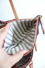 Dooney & Bourke Blue Nylon Wayfarer Tote