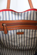 Dooney & Bourke Blue Nylon Wayfarer Tote