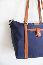 Dooney & Bourke Blue Nylon Wayfarer Tote