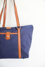 Dooney & Bourke Blue Nylon Wayfarer Tote
