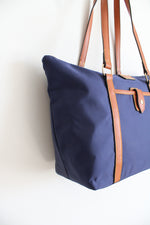 Dooney & Bourke Blue Nylon Wayfarer Tote