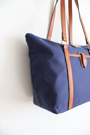 Dooney & Bourke Blue Nylon Wayfarer Tote