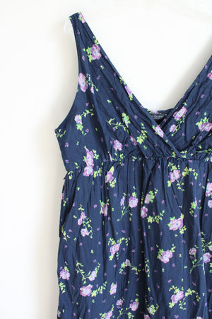 Faded Glory Navy Blue Dress | 16