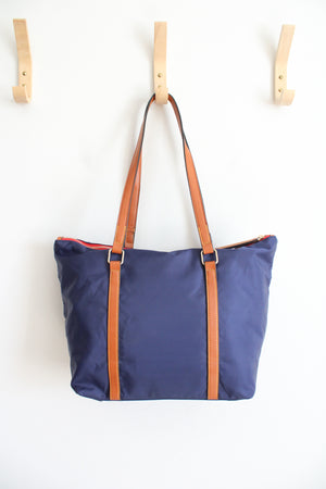 Dooney & Bourke Blue Nylon Wayfarer Tote