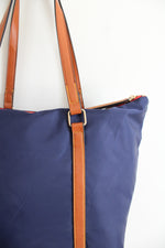 Dooney & Bourke Blue Nylon Wayfarer Tote