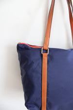 Dooney & Bourke Blue Nylon Wayfarer Tote