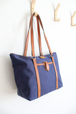 Dooney & Bourke Blue Nylon Wayfarer Tote