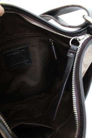 Coach Signature Peyton Brown Crossbody Bag