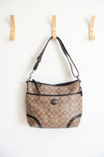 Coach Signature Peyton Brown Crossbody Bag