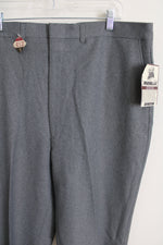 NEW Sears & Roebuck Gray Flexslax Pant | 42X32