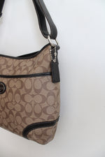 Coach Signature Peyton Brown Crossbody Bag