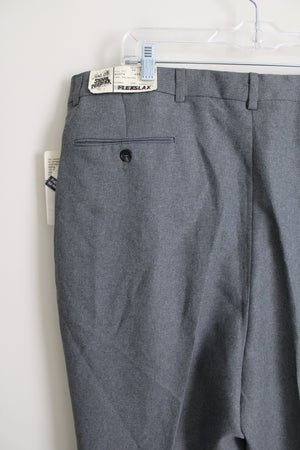 NEW Sears & Roebuck Gray Flexslax Pant | 42X32
