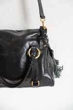 Dooney & Bourke Black Leather Florentine Satchel