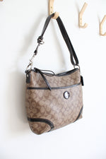 Coach Signature Peyton Brown Crossbody Bag