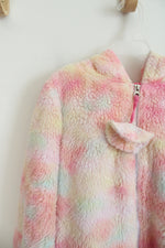 Isaac Mizrahi Multi-Colored Soft Fuzzy Jacket | Youth M (7/8)