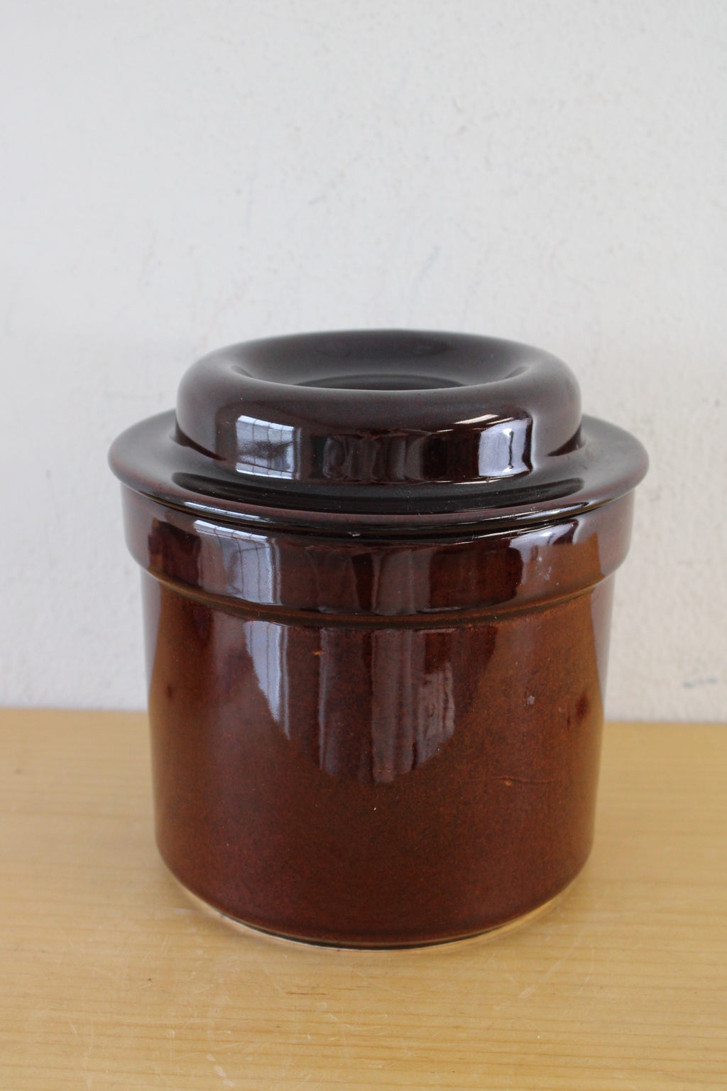 Pfaltzgraff 1 Quart Brown Stoneware Crock