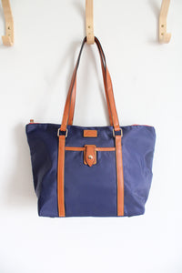 Dooney & Bourke Navy Wayfarer Nylon Tote