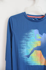 All In Motion Blue Basketball Long Sleeved Shirt | Youth XL (16)