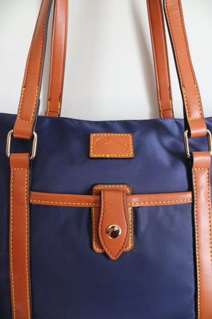 Dooney & Bourke Navy Wayfarer Nylon Tote