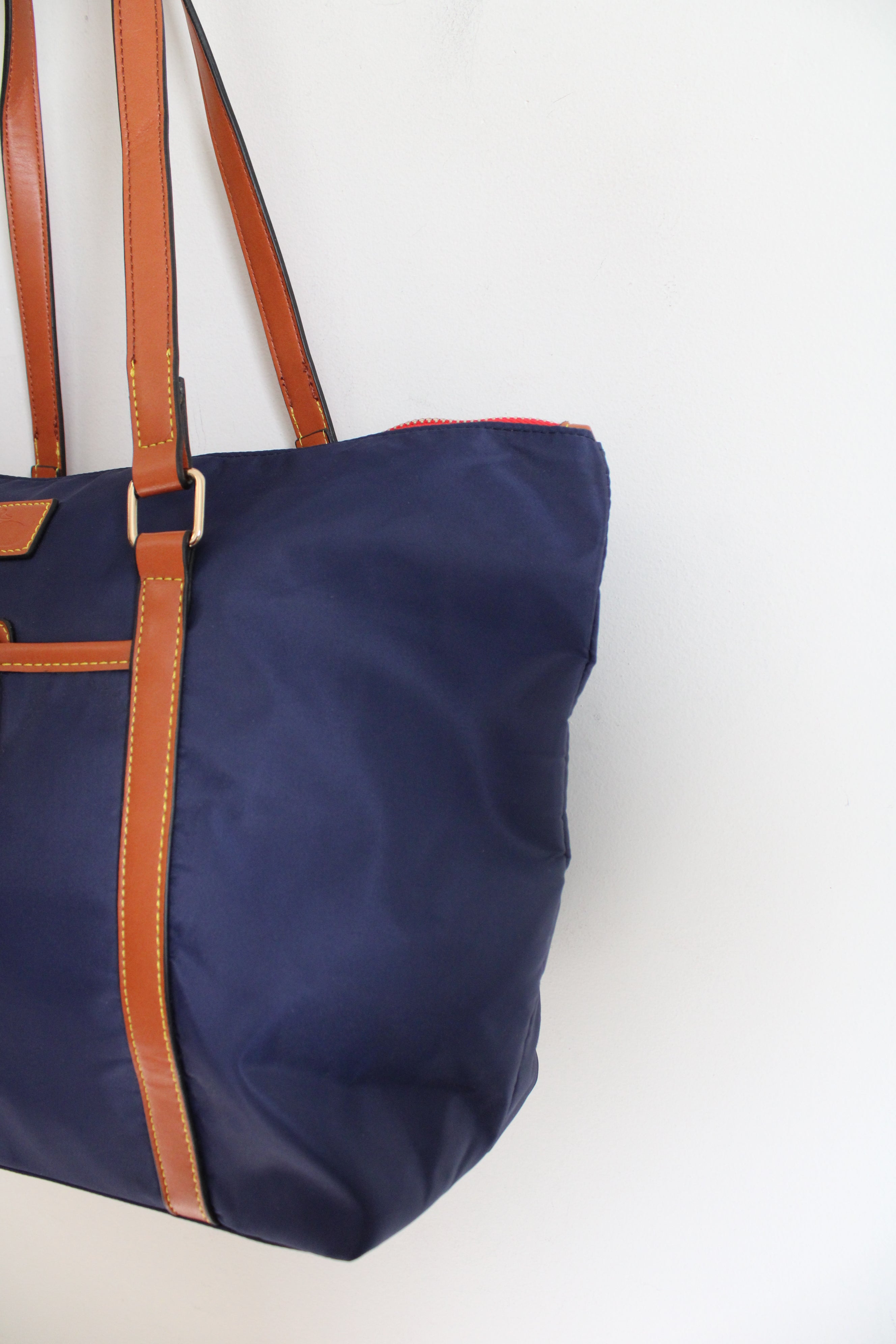 Dooney & Bourke Navy Wayfarer Nylon Tote