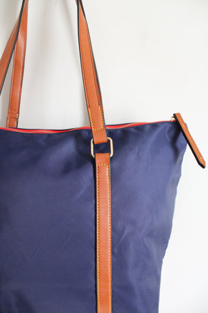 Dooney & Bourke Navy Wayfarer Nylon Tote