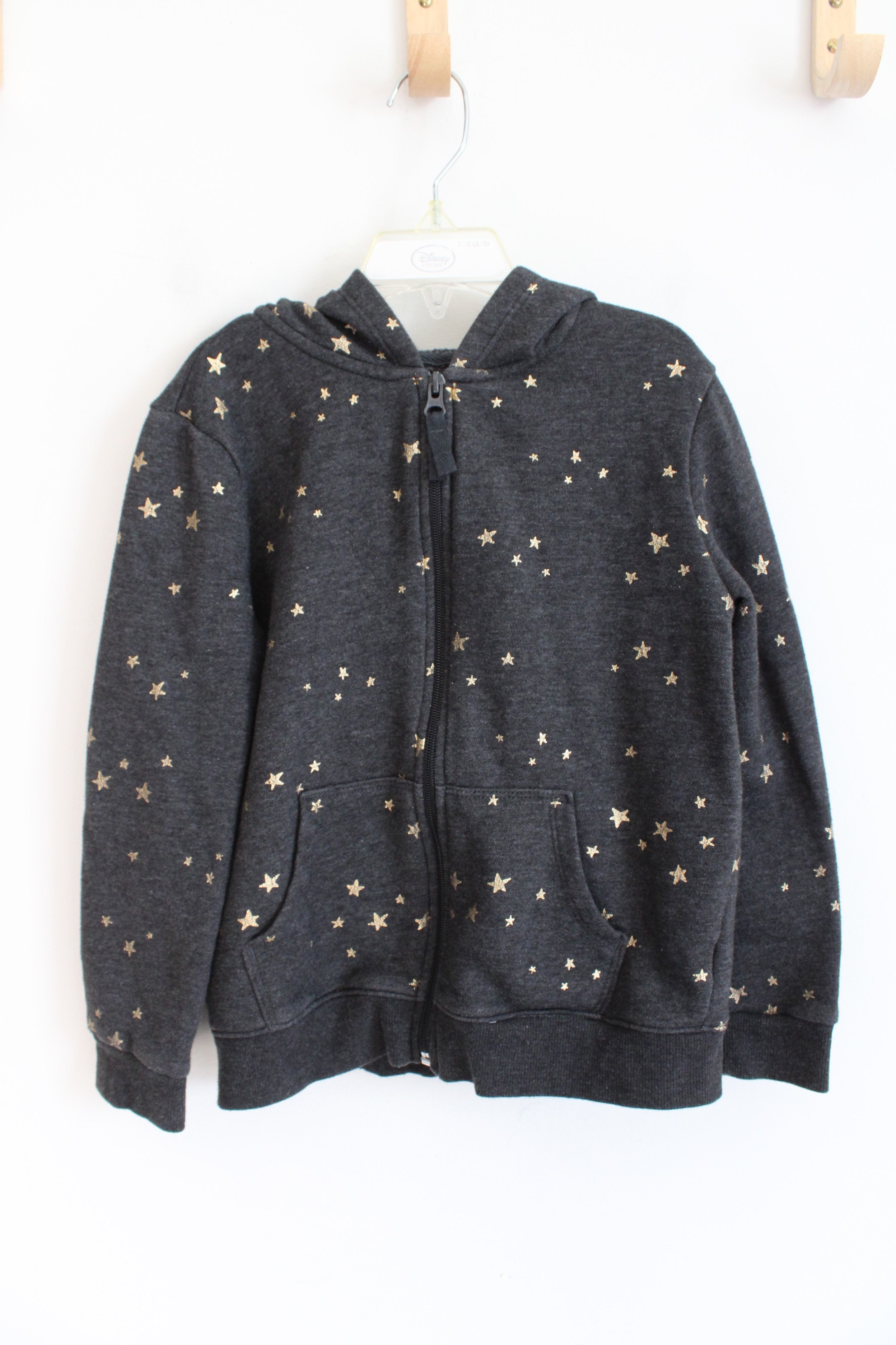 Cat & Jack Gray & Gold Star Jacket | Youth S (6)