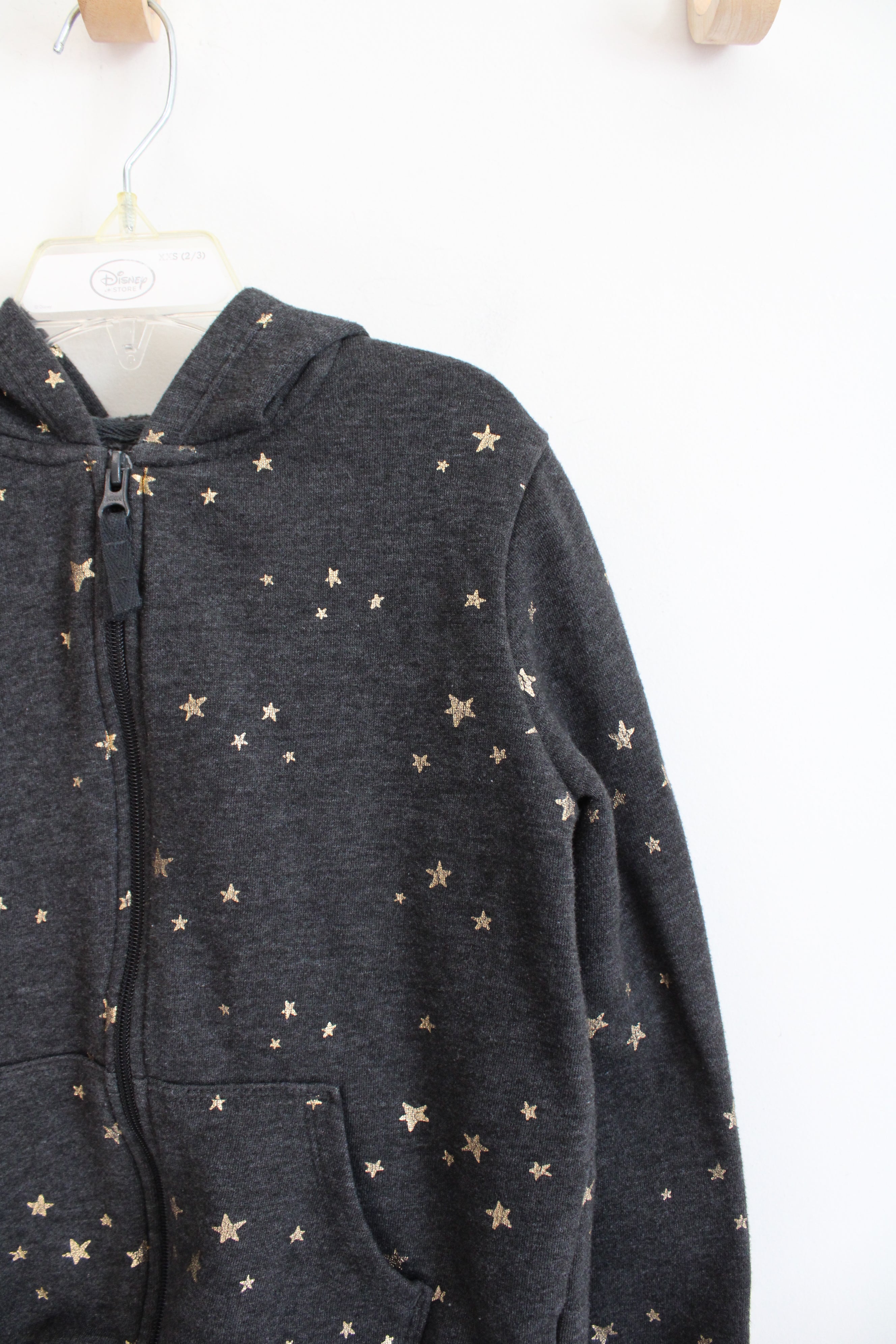 Cat & Jack Gray & Gold Star Jacket | Youth S (6)